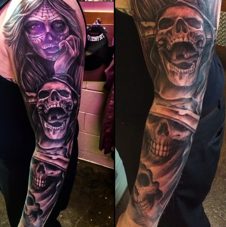 Marshall Bennett - Skull Sleeve